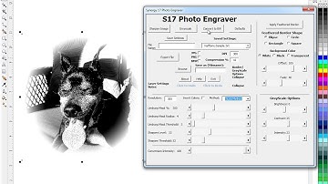 Synergy 17 - Photo Engraver Macro for CorelDraw #2 - Saving Settings