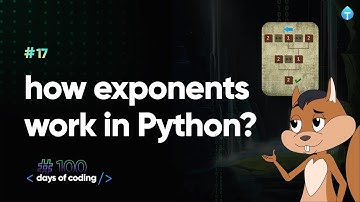 How exponents work in Python? Tekie Byte #17