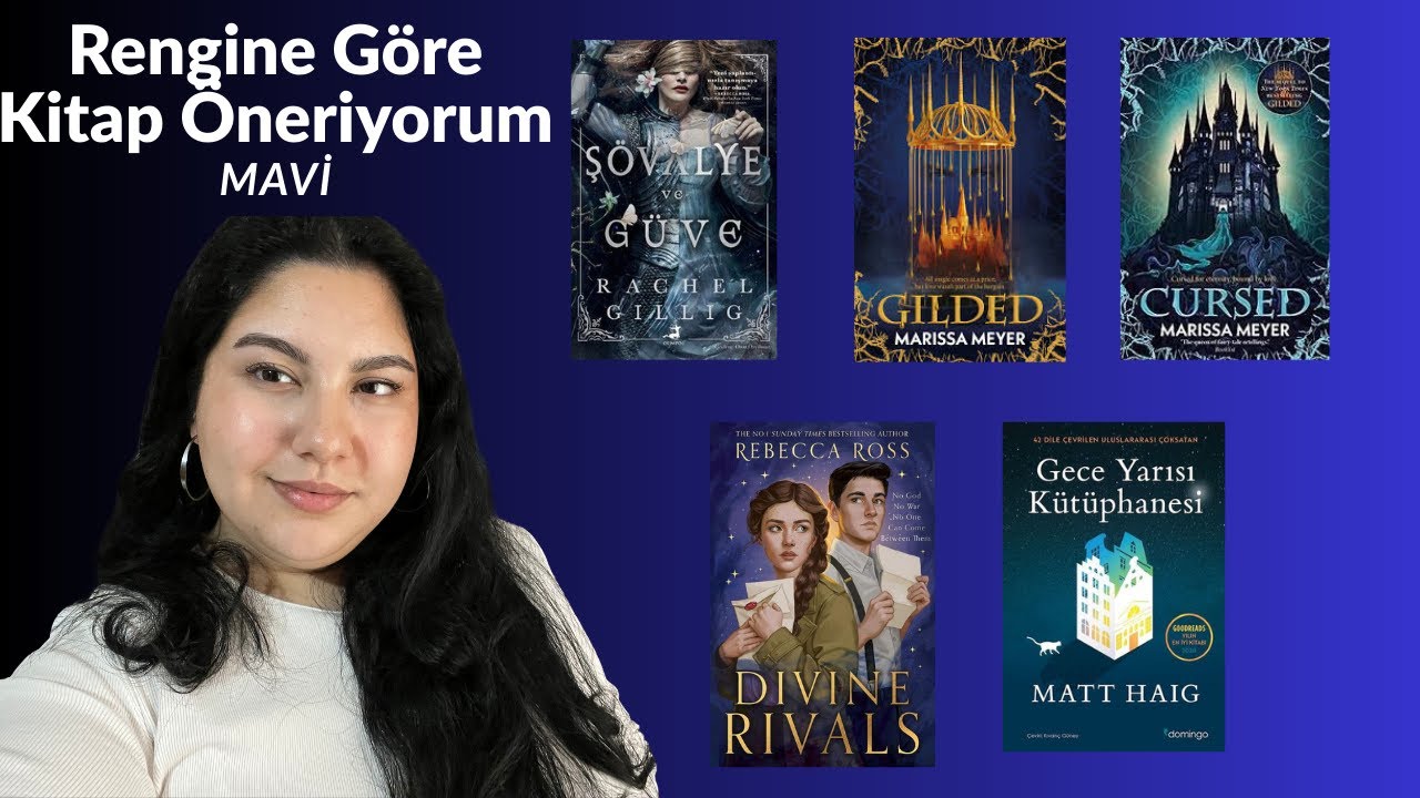 Rengine Göre Kitap Öneriyorum Part-1 | MAVİ