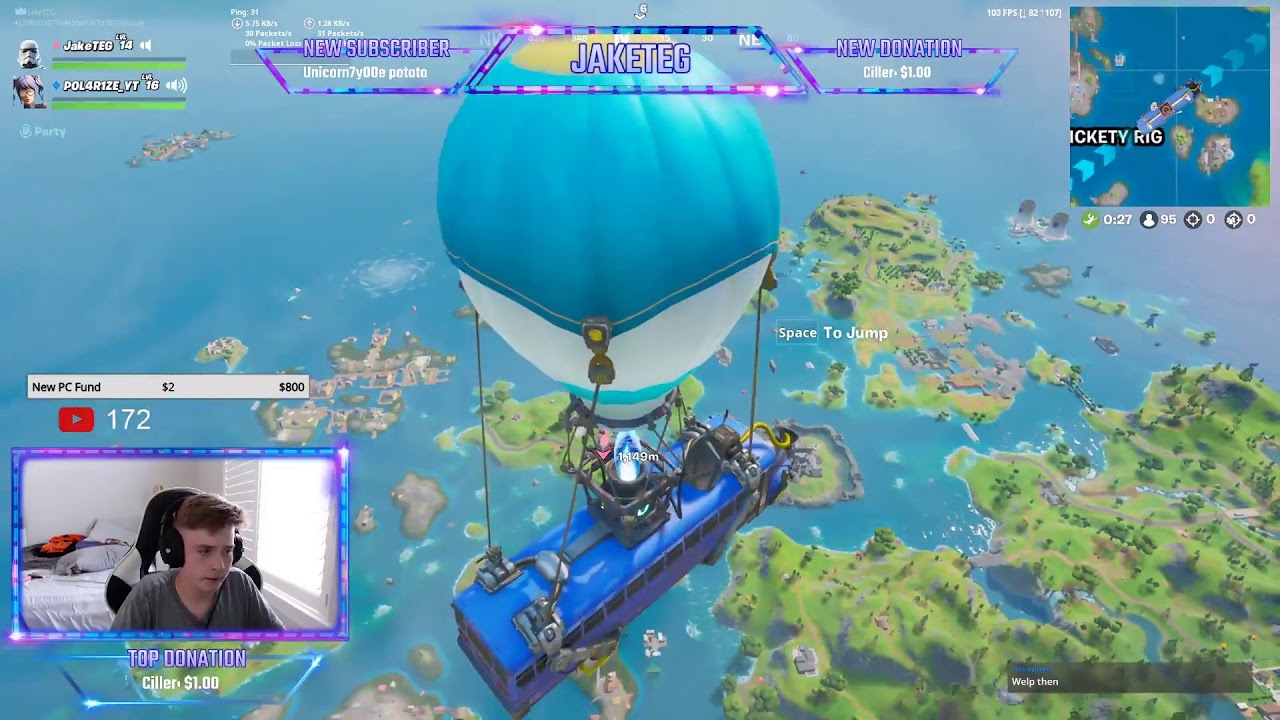 Fortnite With Landon Fortnite Live Stream YouTube