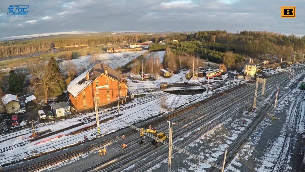 Rekonstrukce žst. Horažďovice předměstí