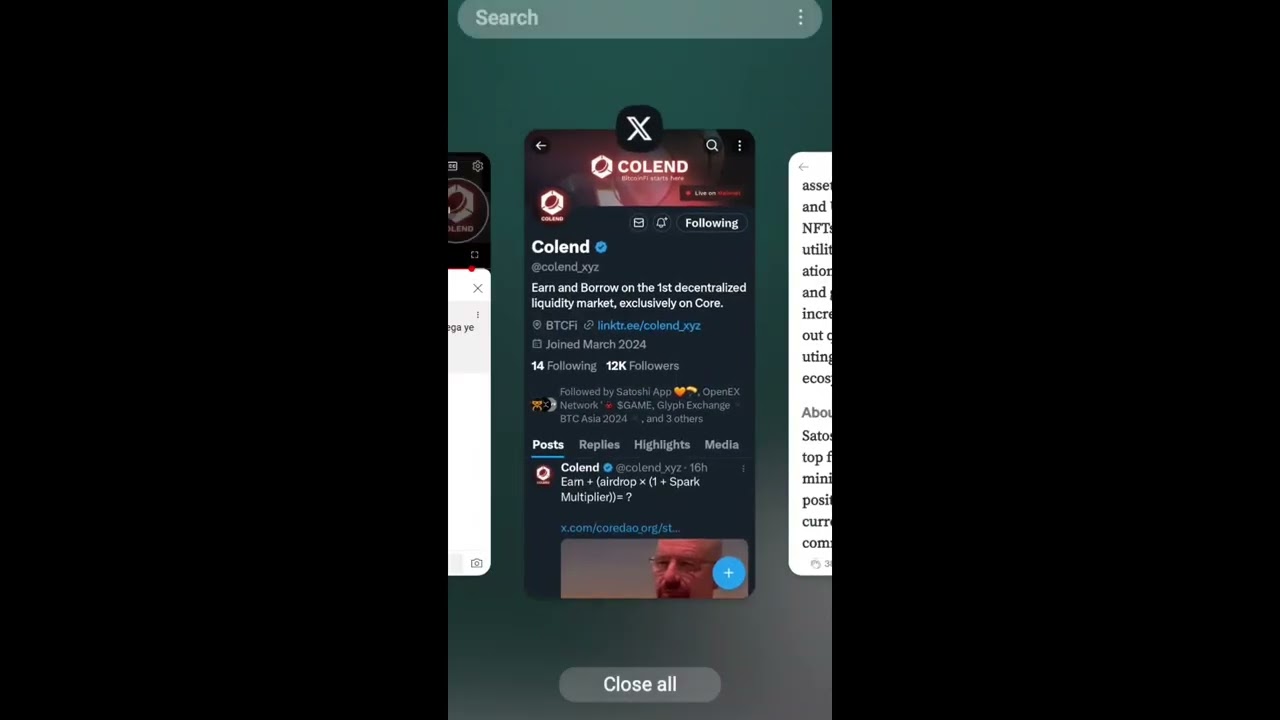 Satoshi apps update | core price | Openex update | claim airdrops 