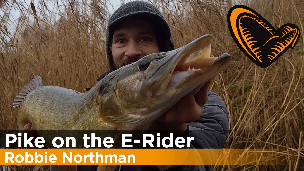 Pike Fishing, E-Rider Adventures on the Broads - Robbie Northman