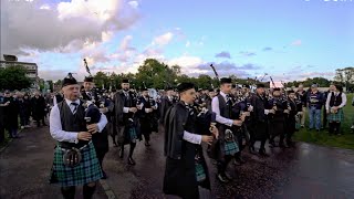 World Champions 2019 - Inveraray & District Pipe Band Dance Off the Field!