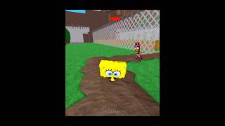 SpongeBob escape Dog obby Challenge Roblox #roblox #shorts r