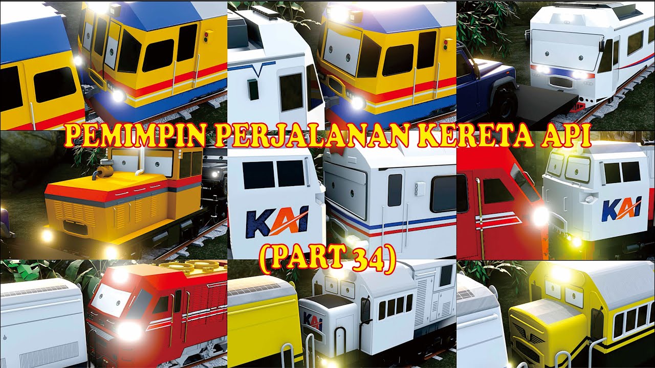 KERETA API BERCERITA | EPS 8 | PART 34 | PEMIMPIN PERJALANAN KERETA API |