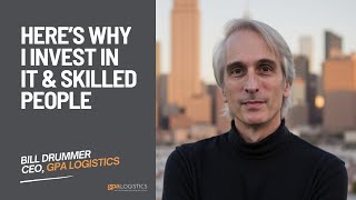 Why IT is now central to 3PL Logistics | Bill Drummer on data, APIs & BI