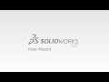 SolidWorks | Функція створення отворів - Hole Wizard.