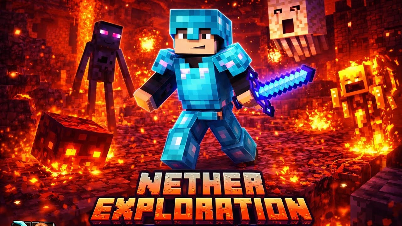 I Entered the Nether for the FIRST Time… 😱 | Minecraft Survival - YouTube