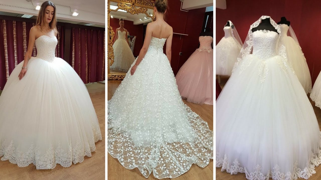 The Most Beautiful Wedding gown // Dresses collection 2018