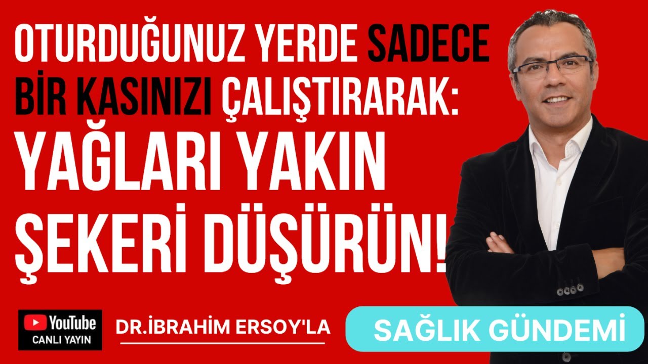 Soleus push up: Oturduğunuz yerde, SADECE BİR KASINIZI çalıştırarak: Yağları yakın, şekeri düşürün!