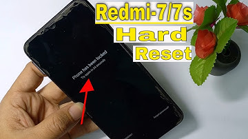 how to redmi 7 hard reset|note 7s hard reset mi account password redmi note 7s phone has been locked