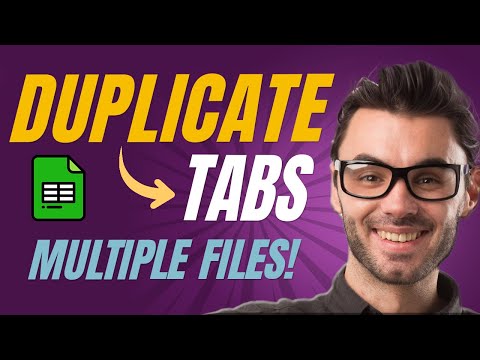 How to Duplicate Tabs Fast & Automatically!