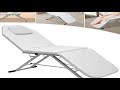 A must-have product! Foldable Massage Bed - Portable Recliner - Massage Table - Tattoo Bed Couch C