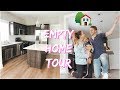 EMPTY HOME TOUR! OUR FIRST HOME TOGETHER!