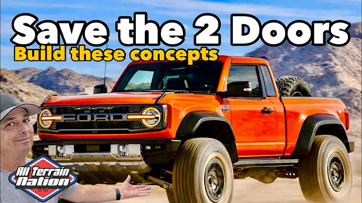 Two Doors - No Problem Jeep and Ford need to build these right now!