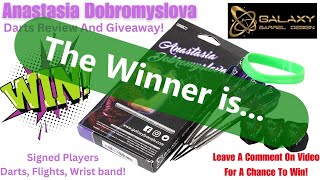 The Winner of the Signed Anastasia Dobromyslova darts is
https://dartsreviewchannel.com/ Hello Darts Nutz! Here is the winners video for my recent special giveaway to win a signed set of Galaxy Anastasia Dobromyslova darts and extras! Many thanks to all who entered and look out for my special 44k Subscribers giveaway coming soon! Happy Darting! :)
The winner has 7 days to contact me from the time this video goes live.
You can find all my links on my Youtube about tab.
If you find the channel useful and would like to show your support you can do so here: https://paypal.me/dartsreviewchannel
There is also the SuperThanks option below the video.
Many thanks!
Be sure to subscribe to Darts Review Channel for the best most detailed darts reviews on YouTube. Subscribe here: www.youtube.com/c/DartsReviewChannel?sub_confirmation=1
Also check out our darts forum with over 23,000 members from all over the world! We have lots of great info and darts advice and chat. There is many sections that can help with improving your game such as Darts Practice Routines, Tips and Advice. Its a very friendly forum so join the Darts Nutz community and be Darts Nutz!
Darts Forum: https://www.dartsnutz.net/forum/
Some useful darts links and videos:
Best Site For Cheap Great Quality And Value Bargain Darts: https://www.youtube.com/watch?v=ZWuB8PsgpI4
Darts for beginners: https://www.dartsnutz.net/forum/forumdisplay.php?fid=29
How To Choose The Right Darts: https://www.dartsnutz.net/forum/showthread.php?tid=1500
How To Hit Your First 180 In Darts: https://www.dartsnutz.net/forum/showthread.php?tid=5294
How to find your perfect darts: https://www.dartsnutz.net/forum/showthread.php?tid=25229
Darts Practice: https://www.dartsnutz.net/forum/forumdisplay.php?fid=30
Darts Tips & Hacks:
How to remove a broken darts stem - shaft: https://www.youtube.com/watch?v=ir6sA_6TiB0
How to fix a loose stem - shaft: https://www.youtube.com/watch?v=kMy-0SGyFGE
How I Throw Darts in Slow Motion: https://www.youtube.com/watch?v=PT9iflvh6nY
Best Darts of 2018 My Top Ten Favourites: https://www.youtube.com/watch?v=ZU_uCdCdfeM
Best Darts Of 2017 My Top Ten Favourites: https://www.youtube.com/watch?v=r3ioV0YFslw
Best Darts of 2016 My Top Ten Favourites: https://www.youtube.com/watch?v=M19tegGDrDk The Winner of the Signed Anastasia Dobromyslova darts is