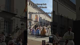 Valencia&#39;s traditional dance festival✨️#valencia #europeancity #spain #valenciaspain #travel #dance