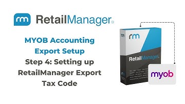Step 4   Setting up RetailManager AAAPOS RetailManager Export Tax Codes