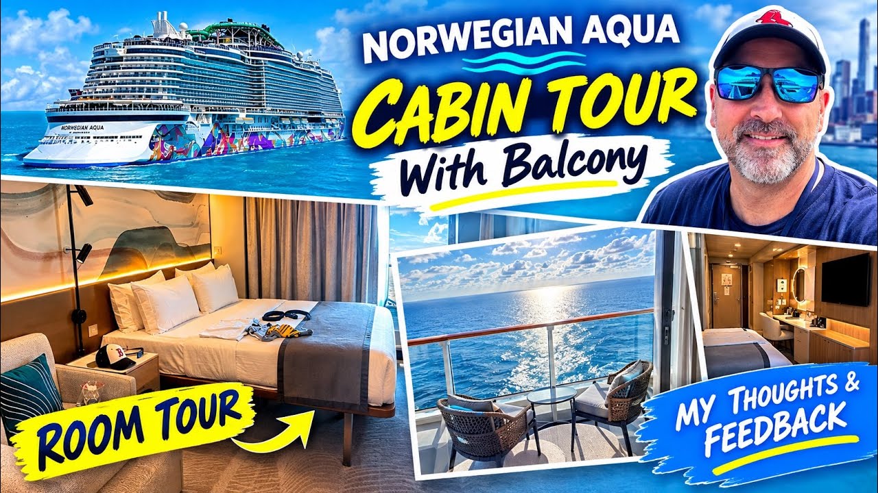 Norwegian Aqua Cabin Tour & Review! Is It Worth It? 🚢