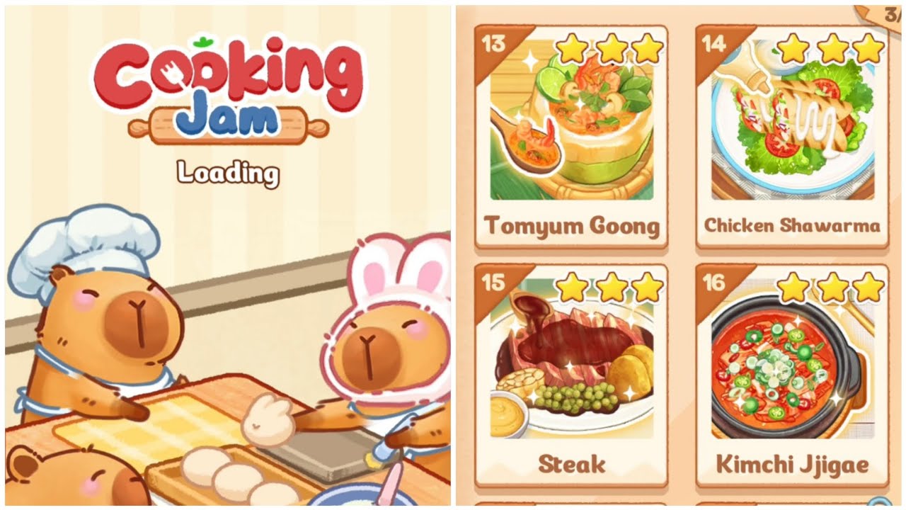 Cooking Jam- Satisdom Level 13-16 Mobile Gameplay Walkthrough ||