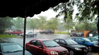 June 12th storm in Antioch Illinois