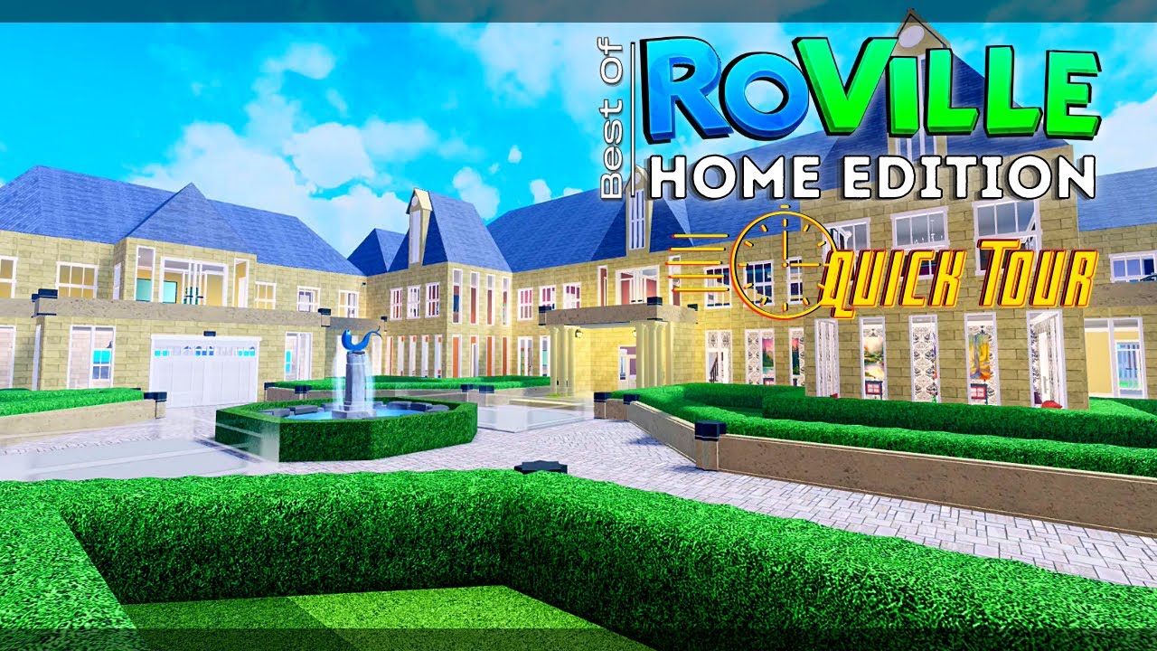 🏡⏩ The Gotch Chateau || Quick Tour || Best Of RoVille - Home Edition ...