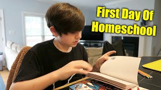 First Day Of Homeschool Routine