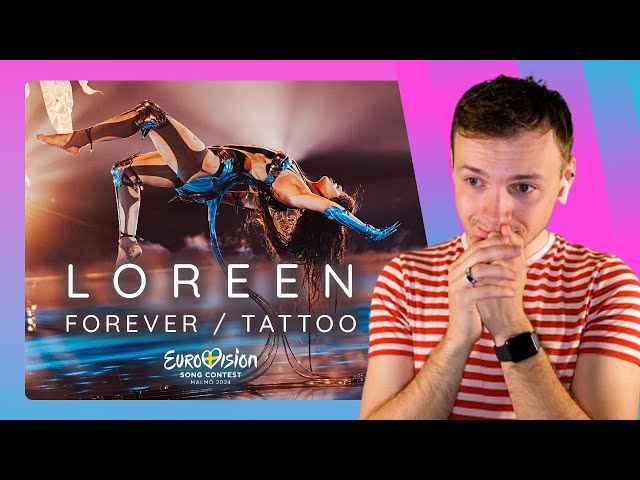 LOREEN at EUROVISION 2024 with FOREVER / TATTOO she made me cried! (Interval Act Grand Final) class=