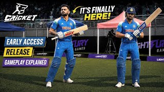 😱 FINALLY! E CRICKET EARLY ACCESS IS HERE | GAMEPLAY EXPLAINED 🔥