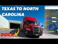 Trucking from Texas to North Carolina