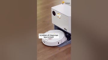 CÓ GÌ Ở ROBOT HÚT BỤI LAU NHÀ TỰ GIẶT GIẺ, ĐỔ RÁC TAHAWA NHẬT BẢN TH-LW2