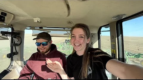 Riding Buddy Seat for Seeding in NE MT - Zach Eshl...