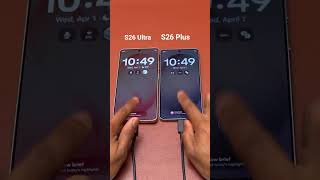 Galaxy S26 Ultra vs. the S26 Plus fingerprint sensors. #smartphones #luxury #galaxy