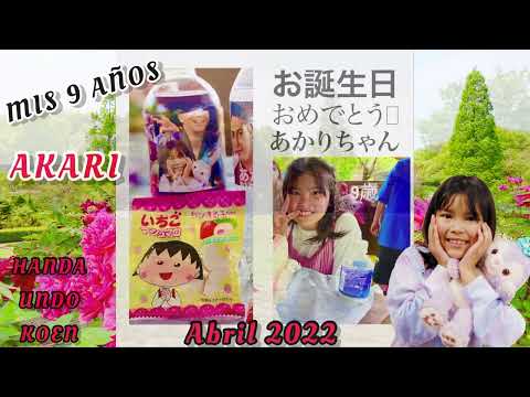 AKARI 9 AÑOS EN HANDA UNDO KOEN