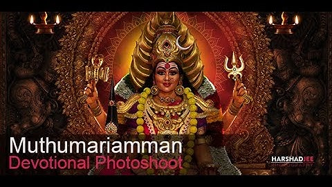 Muthumariamman Alangaram | Harshadjee Studio | Devotional Photoshoot | ✆ 7305534201