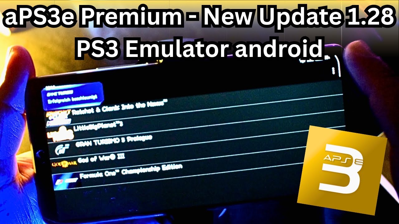 aPS3e Premium - New Update 1.28 - PS3 Emulator android Gameplay / test ...