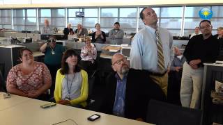 Here's what it looks like when you win the 2016 Pulitzer Prize for Investigative Reporting.  Congrat