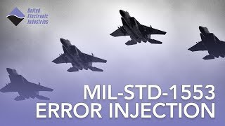 1553 Status Word Error Injection 1553 Status Word Error Injection