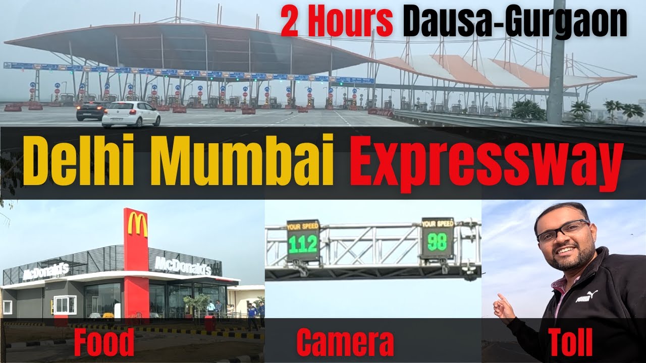 Dausa to Gurgaon in 2 hours 🚗 | Delhi Mumbai Expressway Update