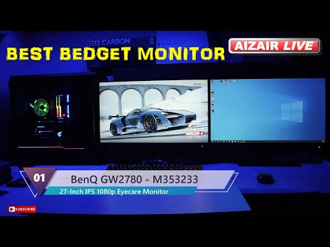 Best Budget Monitor - BENQ GW2780 - 27 Inch IPS | Unboxing & Review