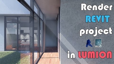 Revit-project renderen in Lumion
