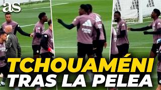 La PRIMERA IMAGEN de TCHOUAMENI tras su enfrentamiento con VALVERDE: REVELADORA