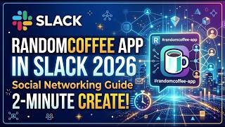 RandomCoffee App in Slack 2026 Social Networking Guide 2 Min