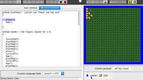 Jeroo Belle Project Screen Recording