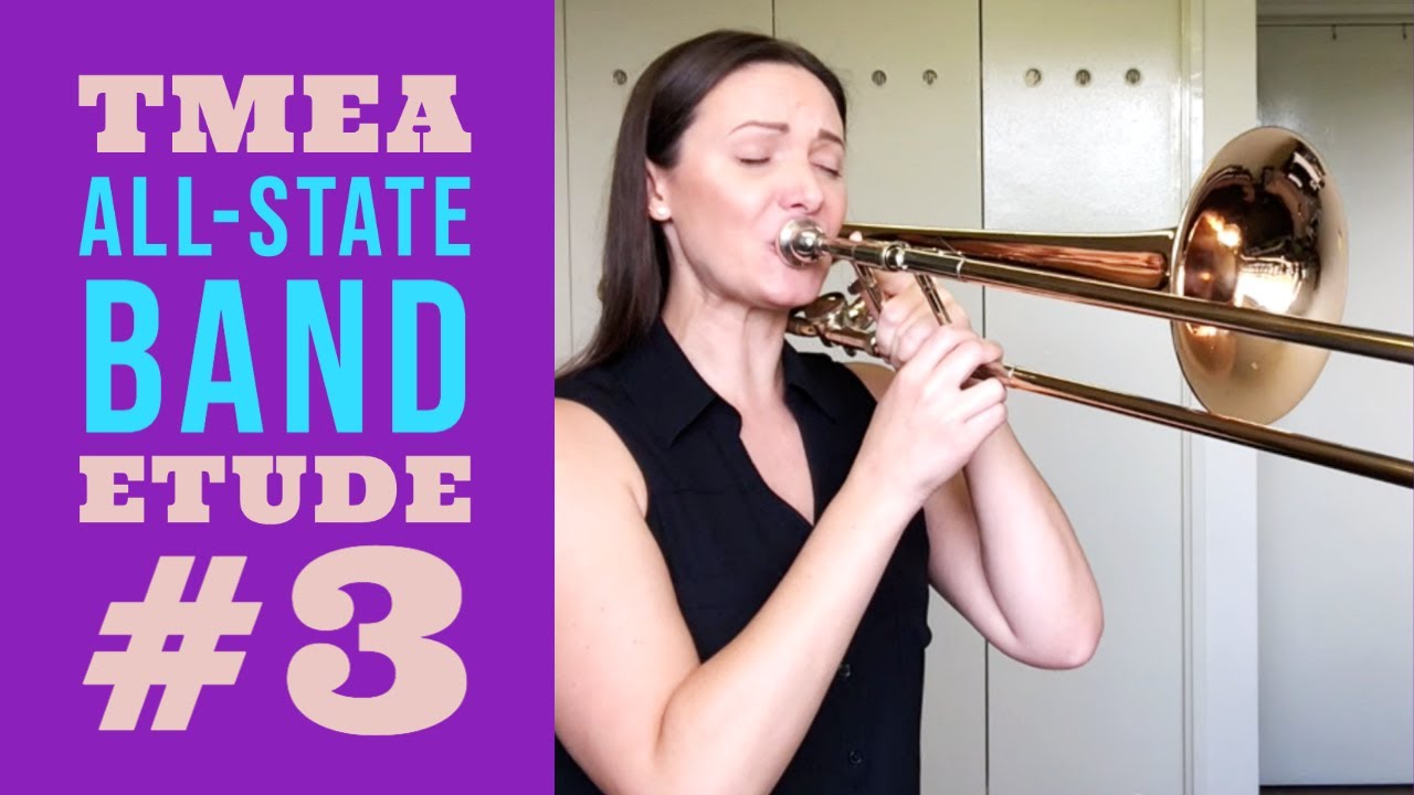 TMEA 20202021 ALLSTATE TENOR TROMBONE ETUDE 3 // Voxman pg. 25