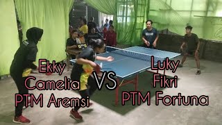 Tenis Meja Kediri || Ekky - Camelia [PTM Aremsi] VS Luky - Fikri [PTM Fortuna]