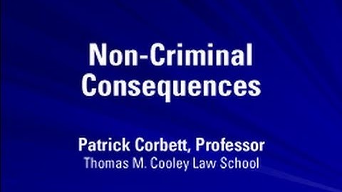 Non-Criminal Consequences | Cyber Bullying and Other High Tech Crimes