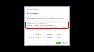 ThriveTracker How To: Adding Traffic Source Postback and Pixels