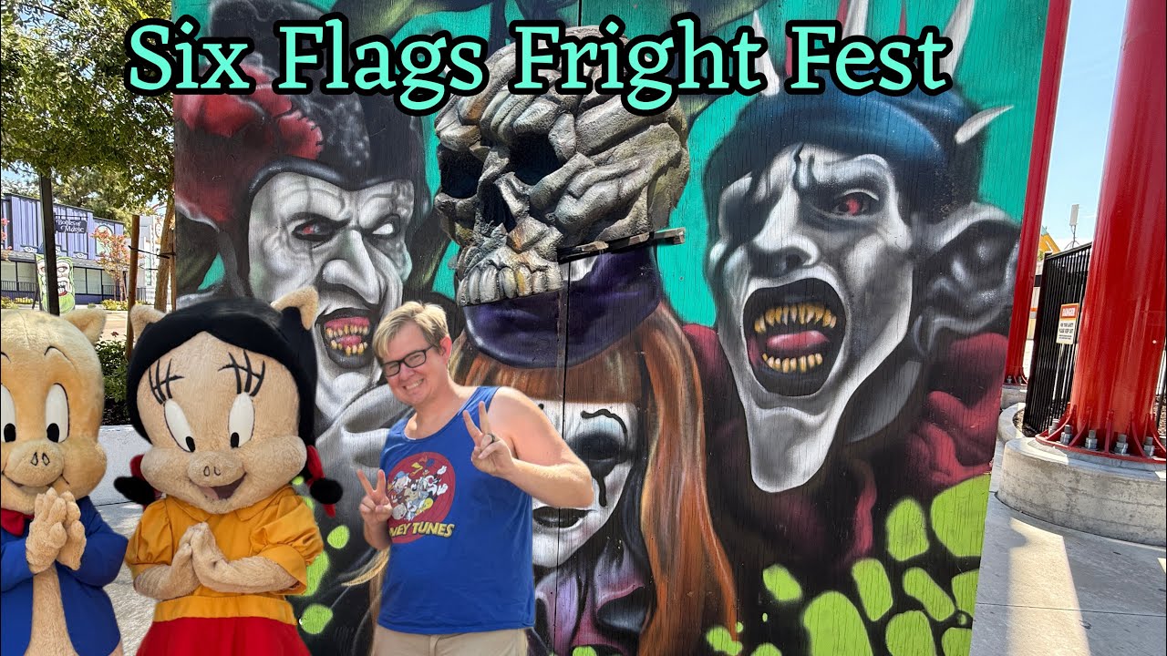 Six Flags Magic Mountain Fright Fest has invaded the Park 8/24/2025 ...